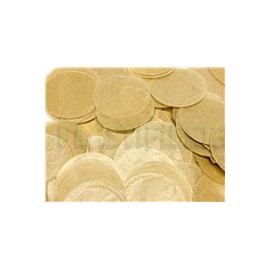 Confeti papel circulo Dorado 10 g