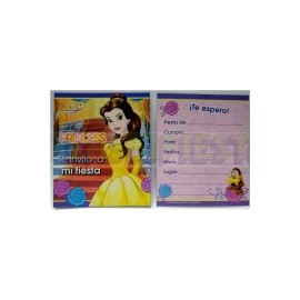 Invitación Bella 6 pz