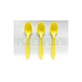 Cuchara Amarillo pálido 24 pz