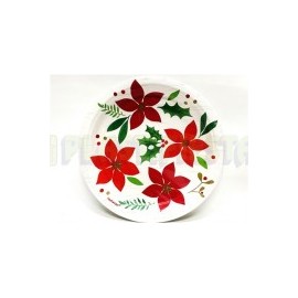 Plato 7" Christmas wishes 8 pz