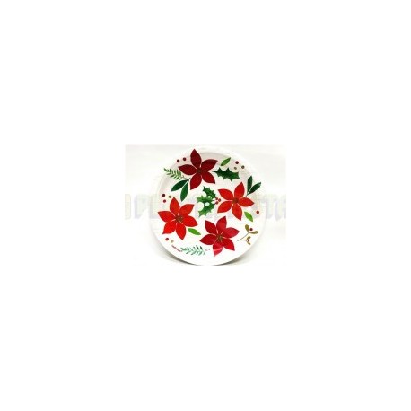Plato 7" Christmas wishes 8 pz