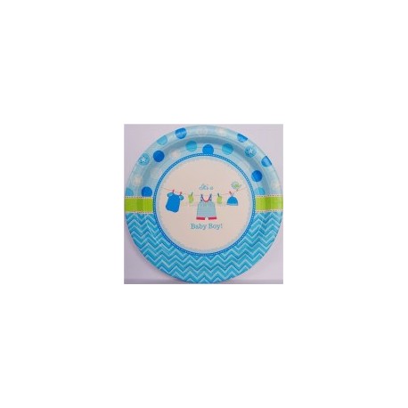 Plato fiesta It's a baby boy ! 8 pz