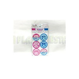 Distintivo Girl or boy ? 24 pz