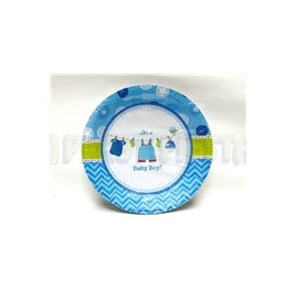Plato pastelero It's a baby boy ! 8 pz