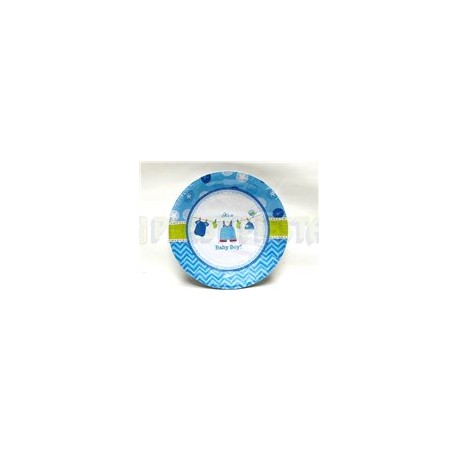 Plato pastelero It's a baby boy ! 8 pz