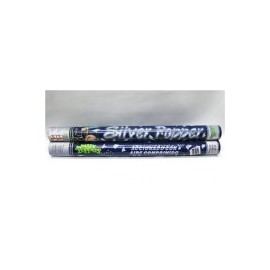 Lanzador de confeti Plata 60 cm 1 pz