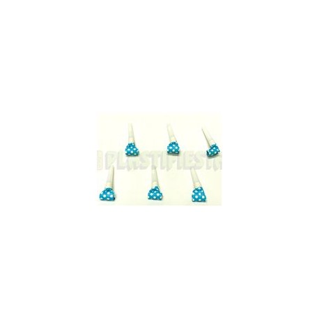 Espantasuegra Polka azul 6 pz