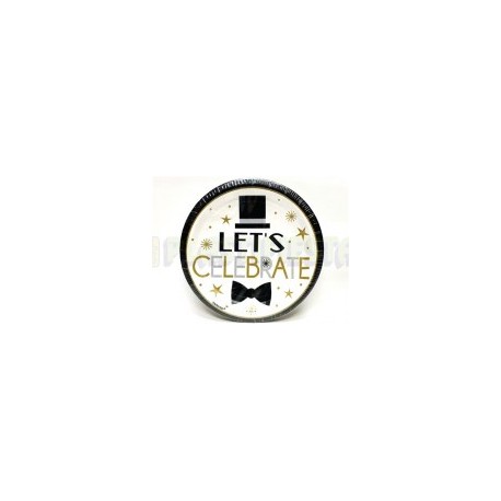 Plato 7" Dapper night 18 pz