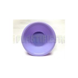 Plato hondo plástico 12 oz Lavanda 20 pz