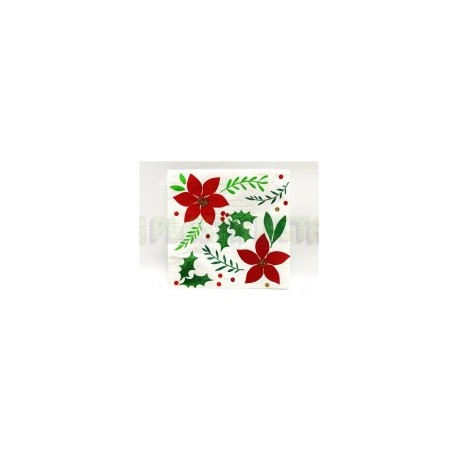 Servilleta coctél Christmas wishes 16 pz
