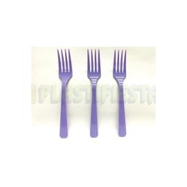 Tenedor Lavanda 20 pz