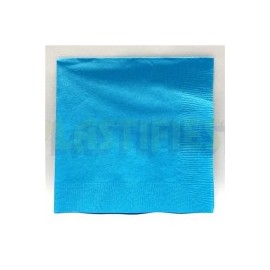 Servilleta lunch Azul caribe 50 pz