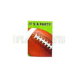 Invitación Fútbol americano 8 pz