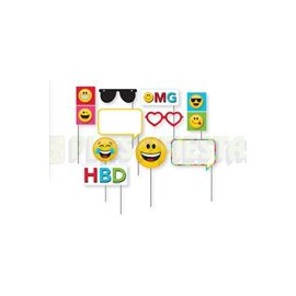 Party props Emojis 12 pz