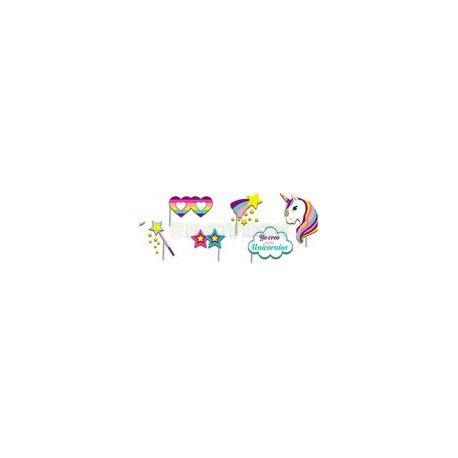 Party props Unicornio 12 pz