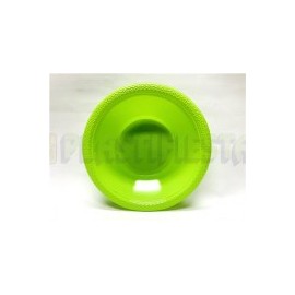 Plato hondo plástico 12 oz Verde kiwi 20 pz