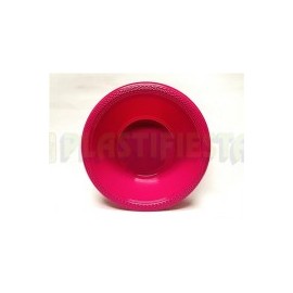 Plato hondo plástico 12 oz Magenta 20 pz