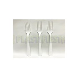 Tenedor Blanco 20 pz