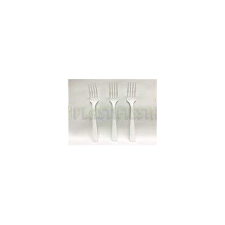 Tenedor Blanco 20 pz