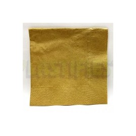 Servilleta lunch Dorado 50 pz