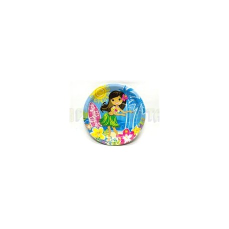 Plato fiesta Fiesta hawaiana 8 pz