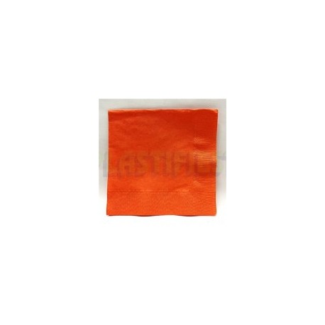 Servilleta lunch Naranja 50 pz