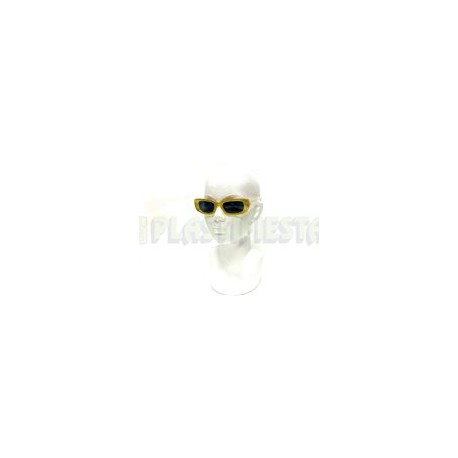 Lentes brillantina varios colores 1 pz