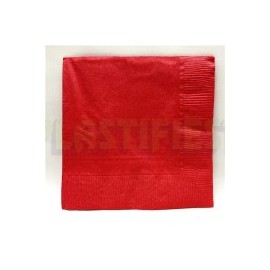 Servilleta lunch Rojo 50 pz
