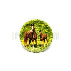 Plato fiesta Caballos 8 pz