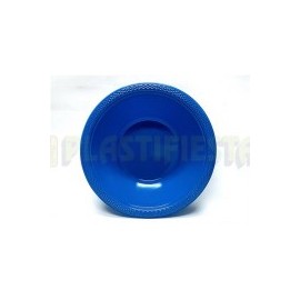 Plato hondo plástico 12 oz Azul marino 20 pz