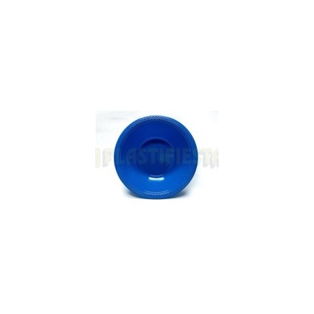 Plato hondo plástico 12 oz Azul marino 20 pz