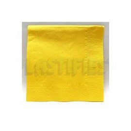 Servilleta lunch Amarillo brillante 50 pz