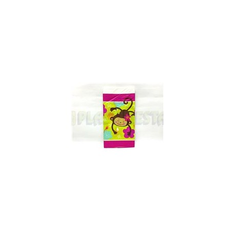 Mantel Monkey love rectangular 1 pz