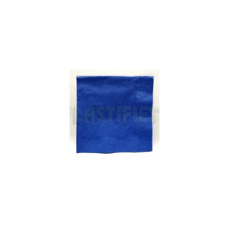 Servilleta lunch Azul rey 50 pz