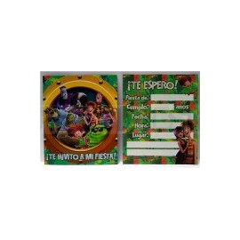 Invitación Hotel Transylvania 3  6 pz