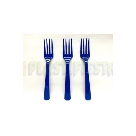 Tenedor Azul rey 20 pz