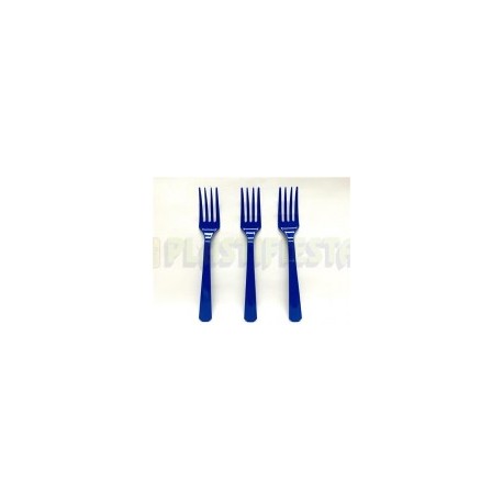Tenedor Azul rey 20 pz