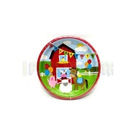 Plato fiesta La granja 8 pz