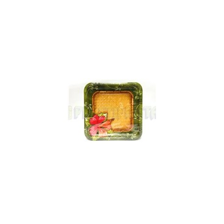 Plato fiesta Tejido bambú 8 pz
