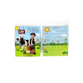 Invitacion La granja de Zenón 6 pz