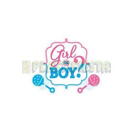 Adorno móvil Girl or boy ? 1 pz
