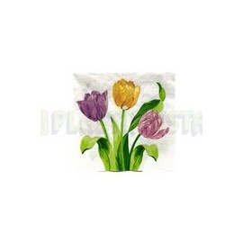 Servilleta lunch Bright tulips 16 pz