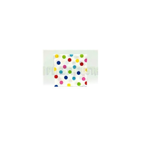 Servilleta lunch Polka dots Rainbow 16 pz