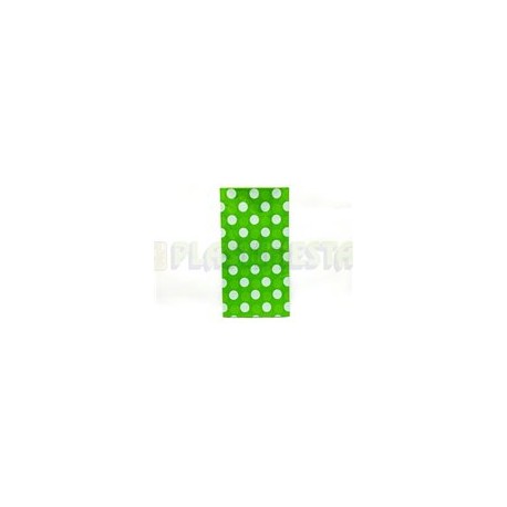 Mantel Polka dots Verde kiwi rectangular 1 pz
