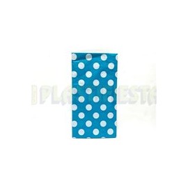 Mantel Polka dots Azul turquesa rectangular 1 pz