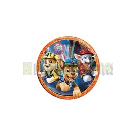 Plato pastelero Paw patrol movie 6 pz