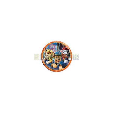 Plato pastelero Paw patrol movie 6 pz