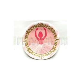 Plato fiesta Bailarina (twinkle toes) 8 pz