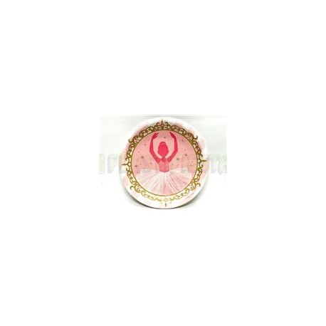 Plato fiesta Bailarina (twinkle toes) 8 pz