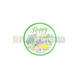 Plato fiesta Colores pastel pascua 8 pz